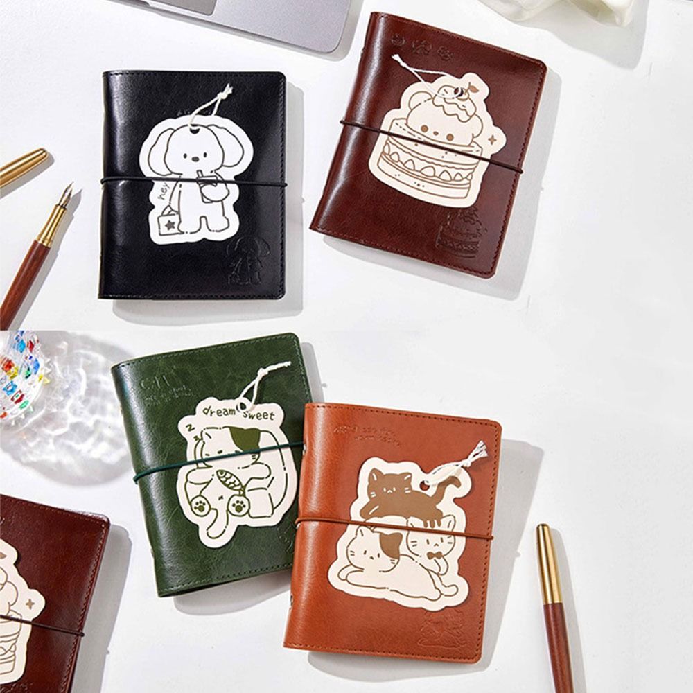 휴대용 루즈리프 노트 5링 80매 업무 기록장 PU 가 - Leatherwork Rings 리뷰 및 가격