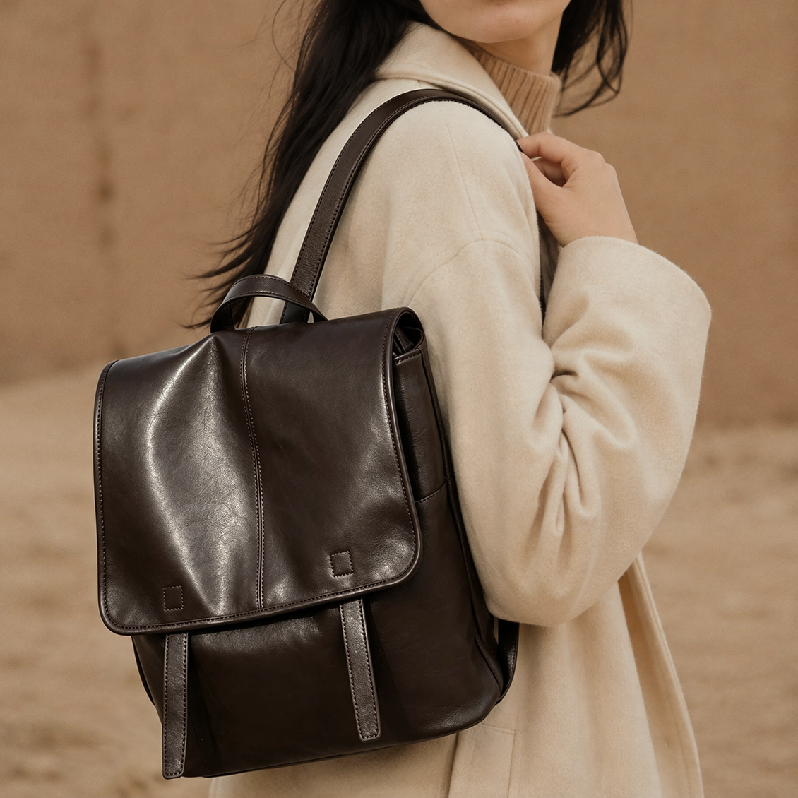2026년 신모델, 백팩, 업무용으로 적합한 천연 가죽 - Leather Work Backpack 리뷰 및 가격