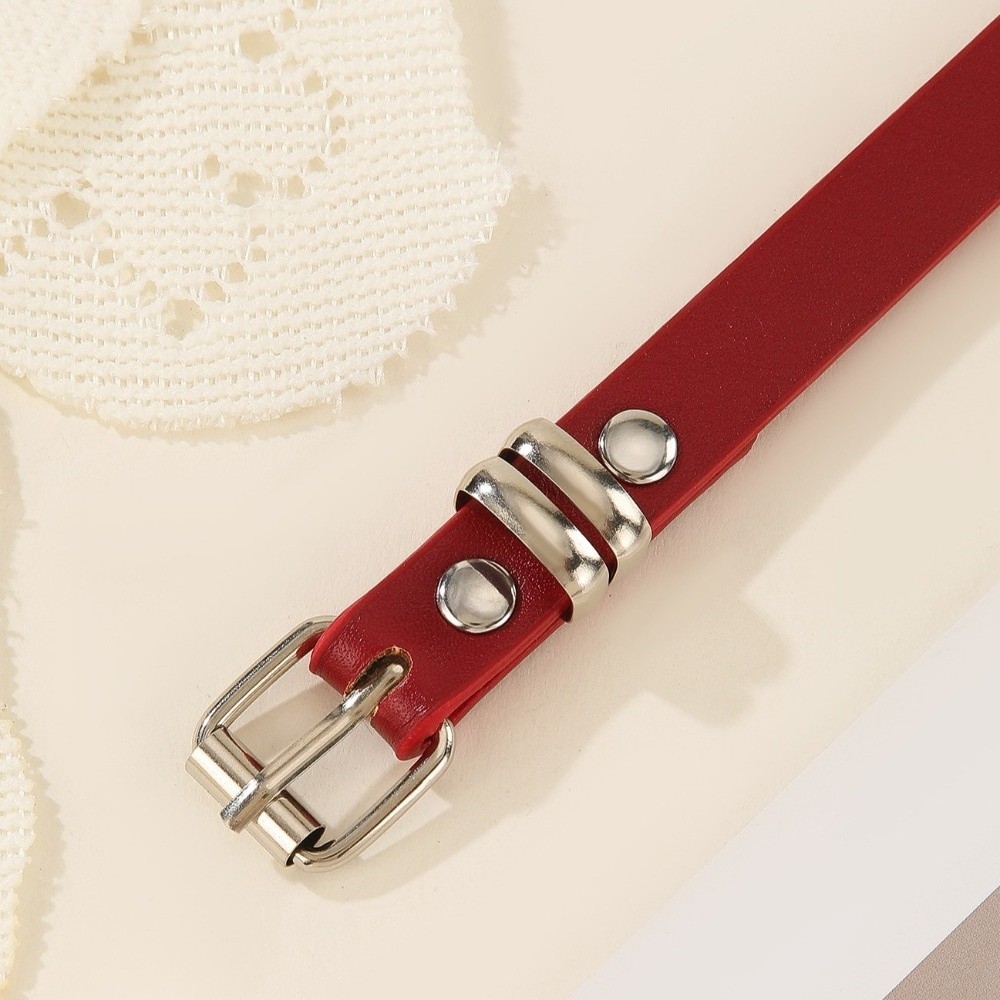 조절 가능한 PU 가죽 허리 벨트, 매우 긴 얇은 고딕 - Leatherwork Rings 리뷰 및 가격