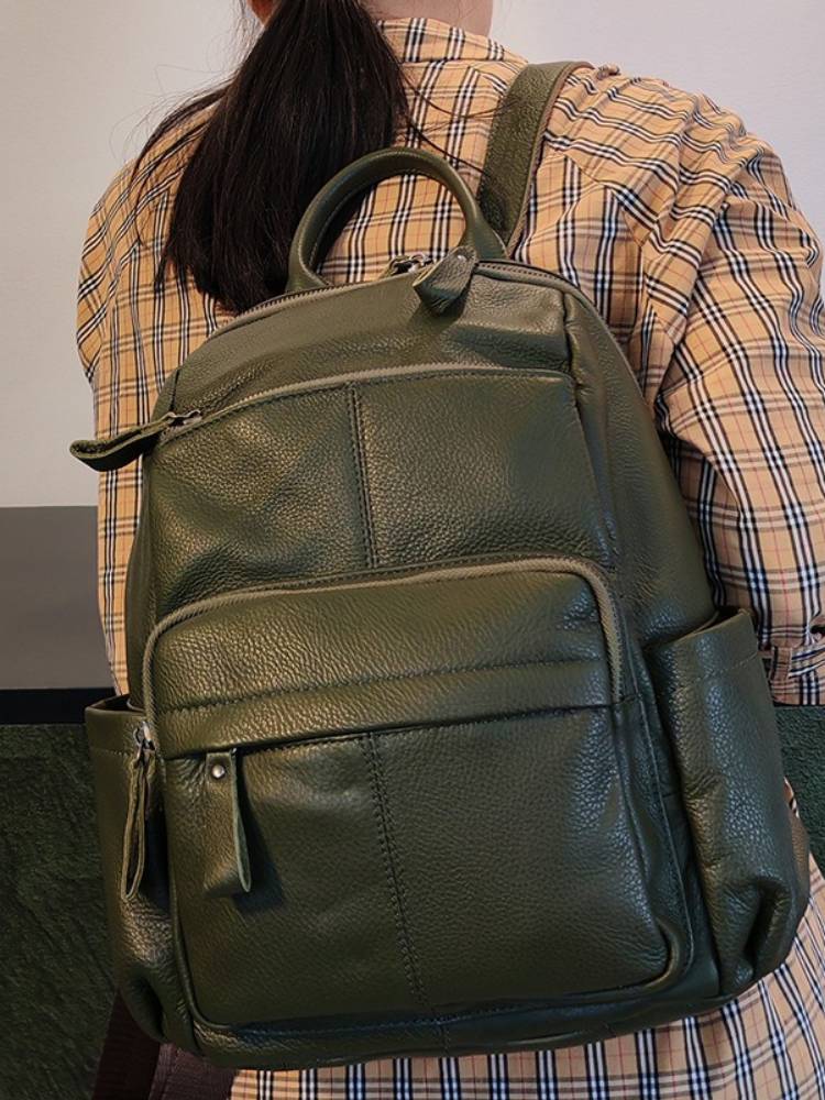 젠시(Zency) 최고급 소가죽 백팩, 고품질, 다용도 - Leather Work Backpack 리뷰 및 가격
