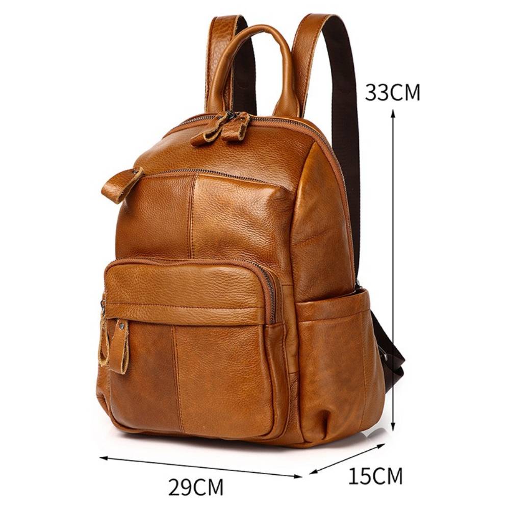 젠시(Zency) 최고급 소가죽 백팩, 고품질, 다용도 - Leather Work Backpack 리뷰 및 가격