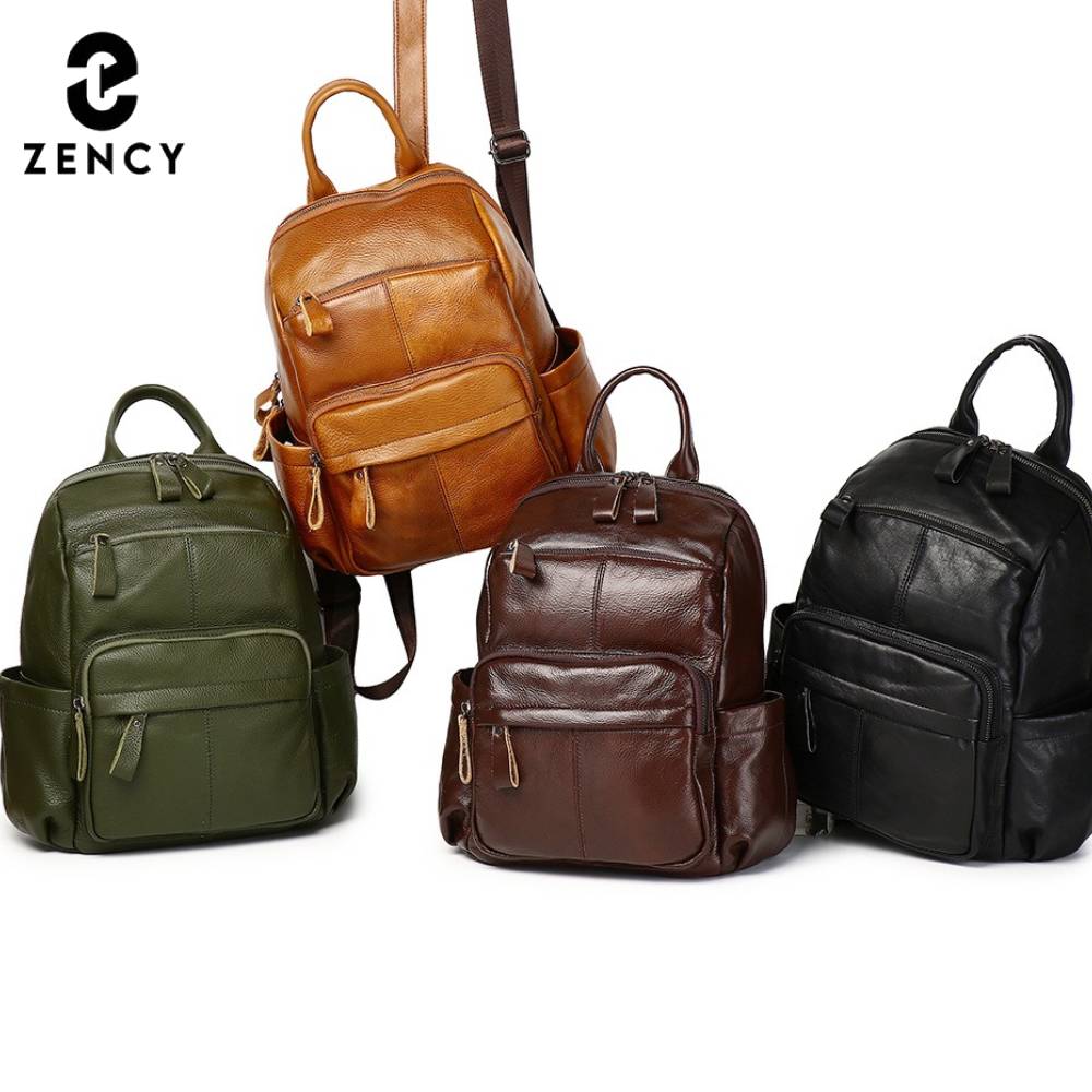 젠시(Zency) 최고급 소가죽 백팩, 고품질, 다용도 - Leather Work Backpack 리뷰 및 가격
