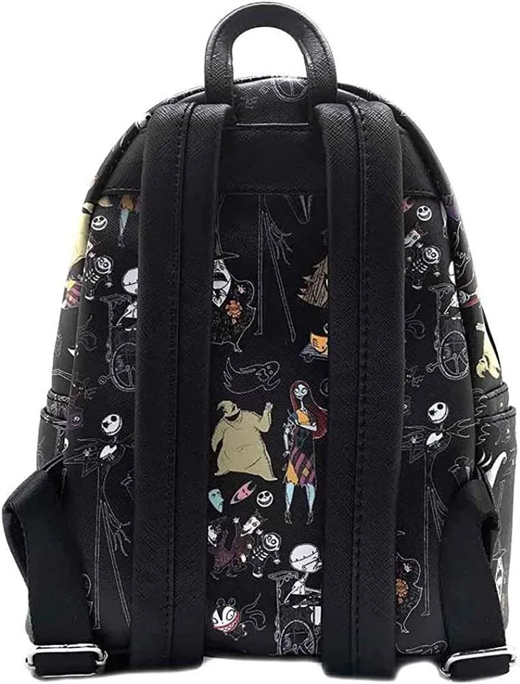 크리스마스 전의 악몽 미니 백팩 PU 가죽 여성 패션  - Leather Work Backpack 리뷰 및 가격
