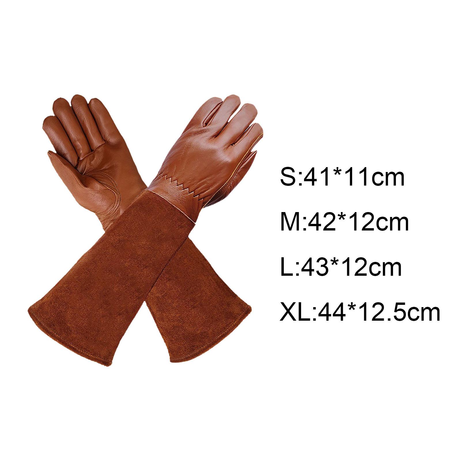 용접 장갑 긴 튜브 작업 장갑 PU 가죽 다기능 내열성 - Youtube Leatherwork 리뷰 및 가격