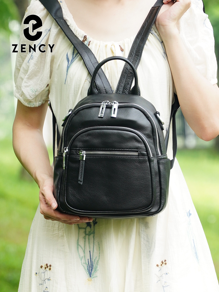 Zency 정품 가죽 소형 배낭 배낭 멀티 포켓 디자인 - Leather Work Backpack 리뷰 및 가격