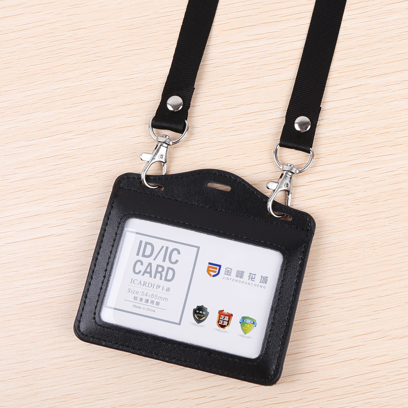 가죽 작업 ID 카드 세트 직원 카드 홀더 배지 케이스 - Leatherworker Name 리뷰 및 가격