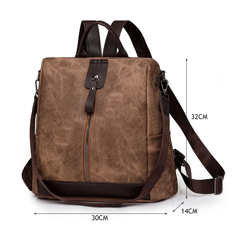 패션 도난 방지 배낭 여성 고품질 가죽 데이 팟 여성  - Leather Work Backpack 리뷰 및 가격